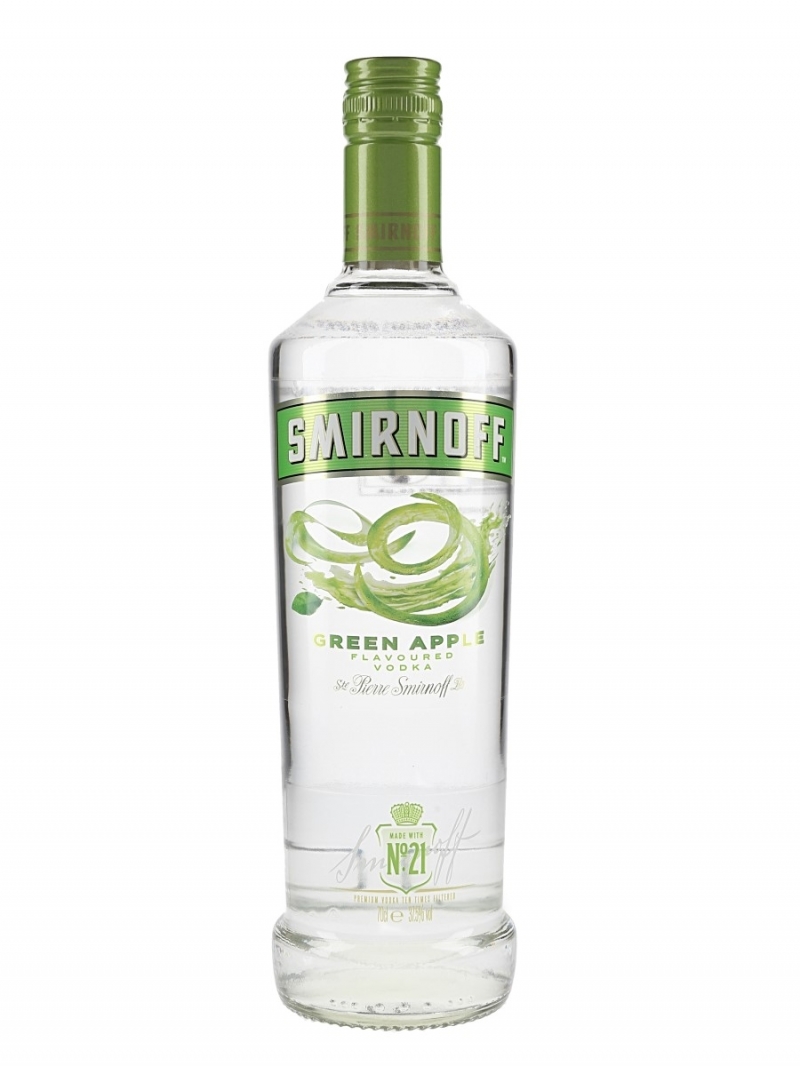 smirnoff green apple 70cl