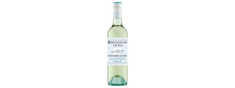mcguigan zero sauvignon blanc alcohol free australian white wine 75cl 